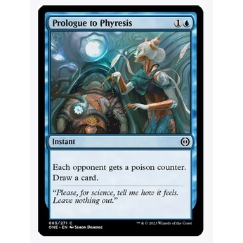 Prologue to Phyresis FOIL- Phyrexia: All Will Be One (ONE) | Shopee ...