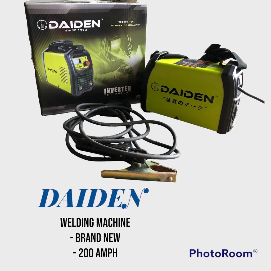 DAIDEN welding machine 200 apm Shopee Philippines