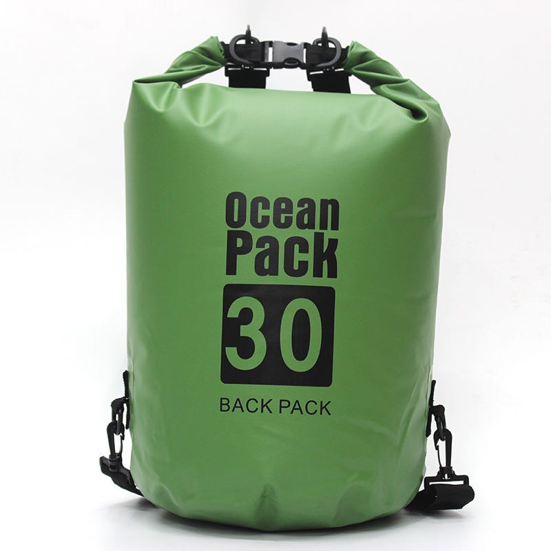 Blueshyhall 30L Waterproof Dry Backpack - Roll Top Duffle For Kayaking Camping Fishing
