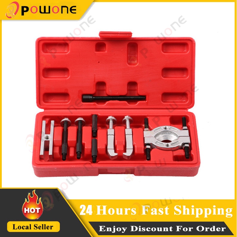 9Pcs Vehicle Bearing Separator Puller Set Bearings splitters Kit