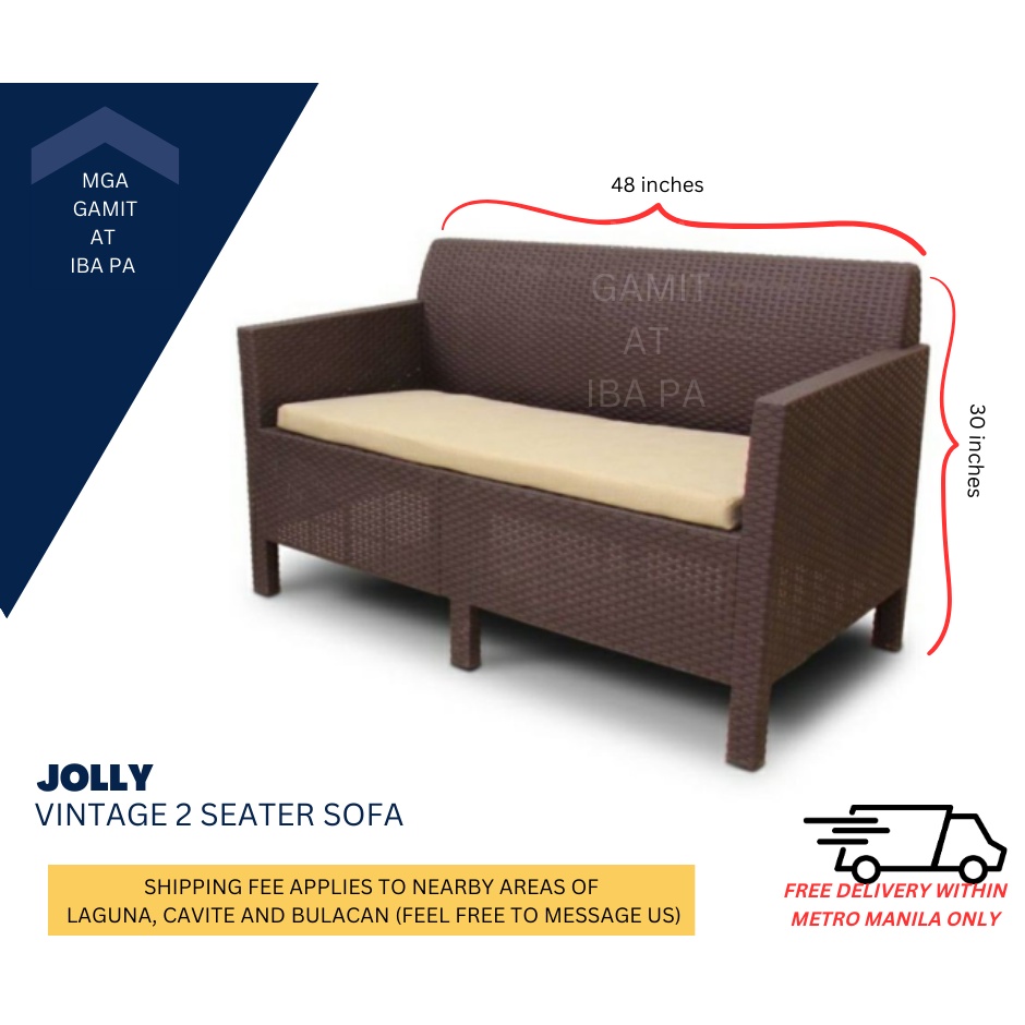 Jolly rattan sofa store set price