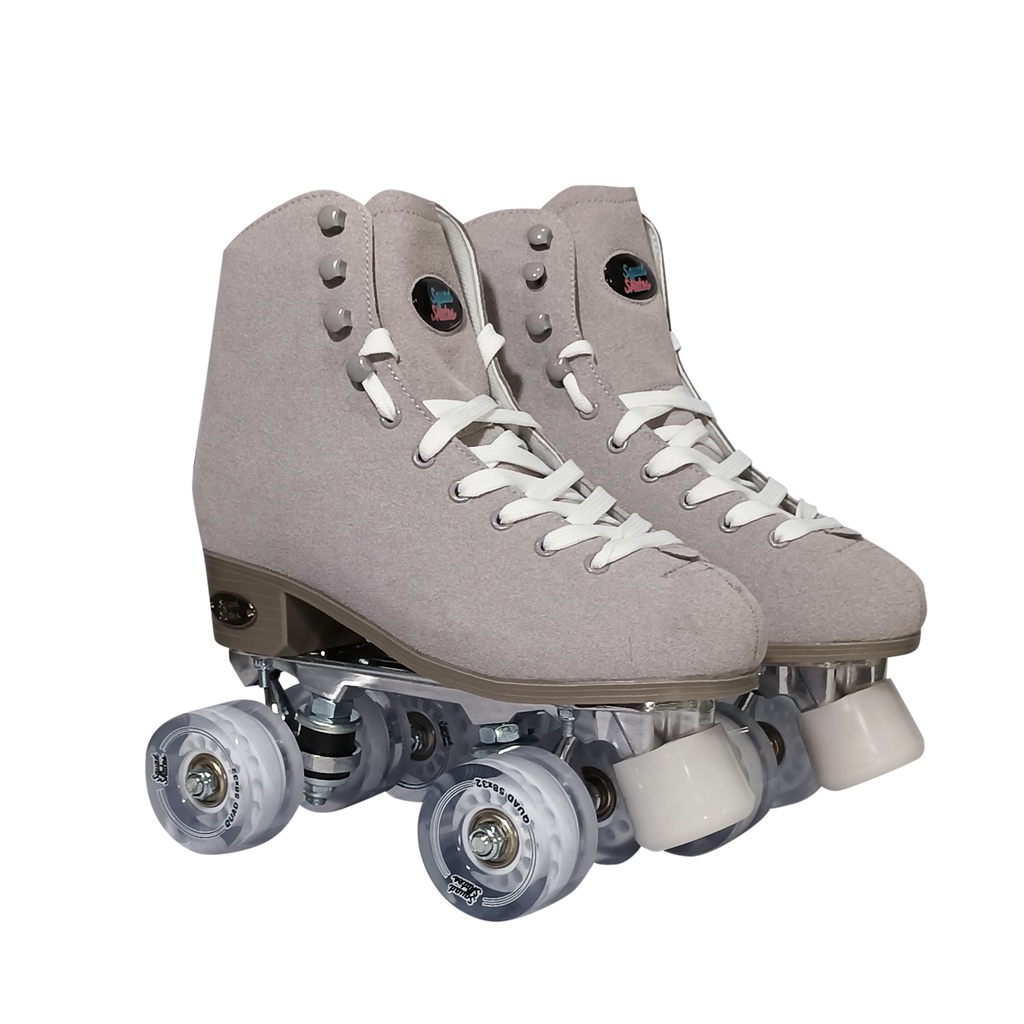 Squad Skates Vibe Suede Roller Skates 4 Wheels EU35.5/US6 to EU44/US12