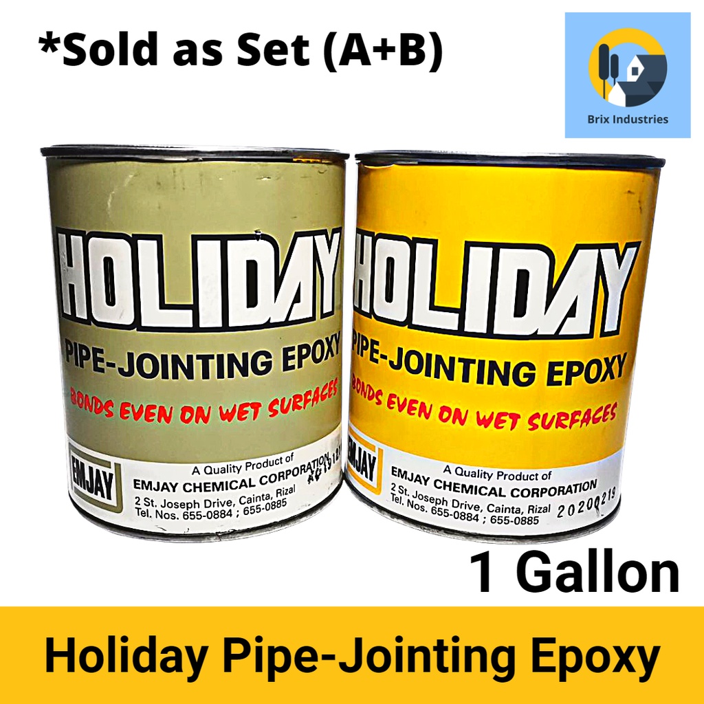 Holiday Pipe Jointing Epoxy (1 Gallon set) Component A and B Set
