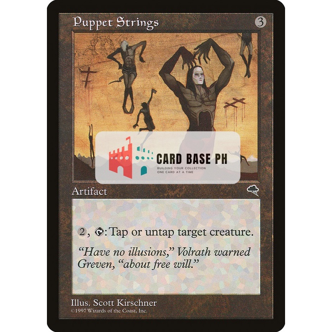 Puppet Strings Magic the Gathering Trading Card Shopee Philippines