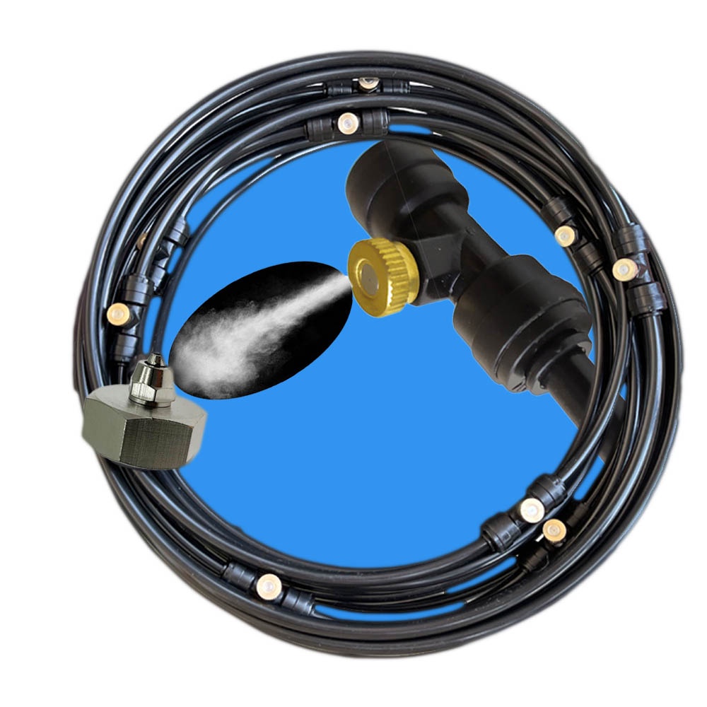 Resential Mister Kit Household Misting Cooling System For Outdoor Patio ...