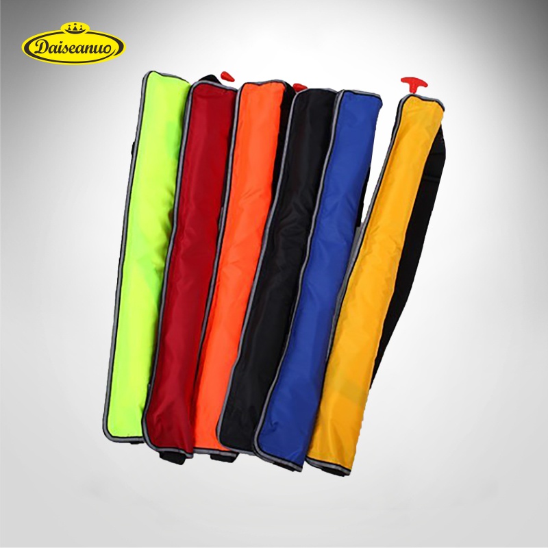 Professional Adult Inflatable Life Jacket Belt 100N Approved Buoys PFD ...