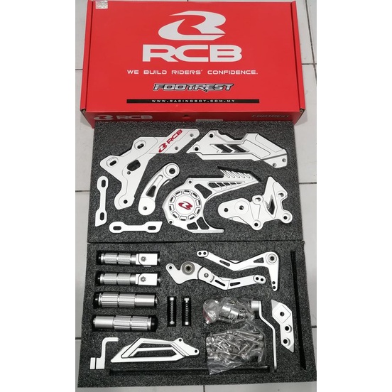 RACING BOY S3 footrest Full Set Shifter Sniper 150,155 | Shopee Philippines