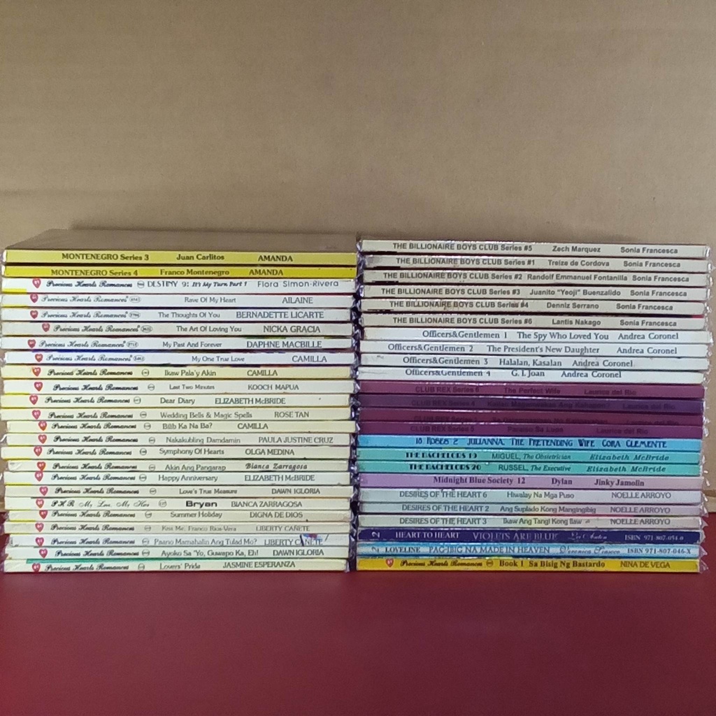 PB24 TAGALOG ROMANCE NOVELS (Pre-loved) | Shopee Philippines