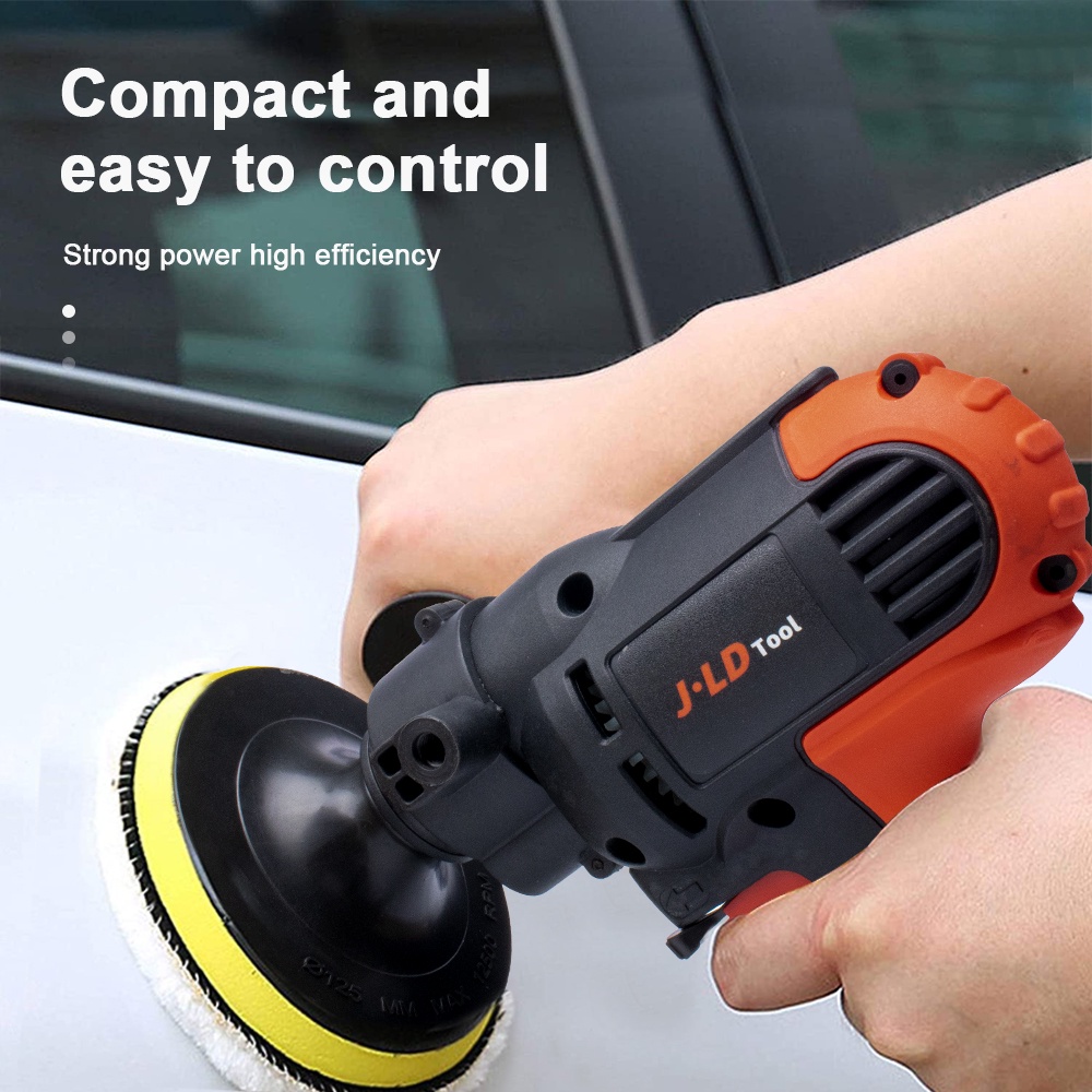 JLD Car Buffers and Polishers Kit Variable Speed Electric Car Polishing ...