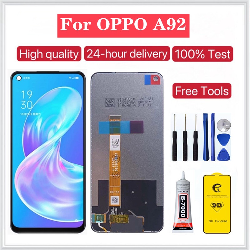 For OPPO A92 LCD Original /Digital Touch Screen Display/ for OPPO A92 ...