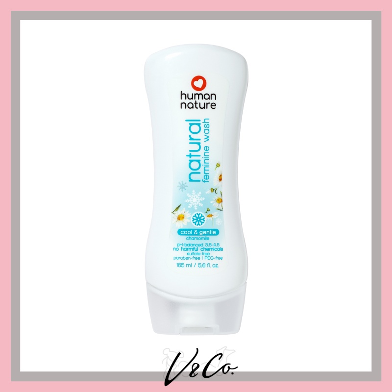 Human Nature Natural Feminine Wash Cool and Gentle 165 ml Shopee