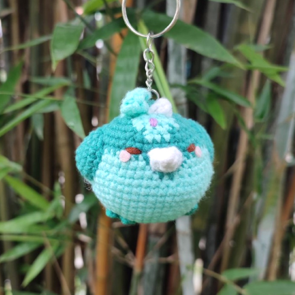 Xiao Bird Genshin Impact Crochet Keychain | Shopee Philippines