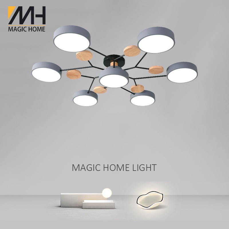 Magic Home LED Chandelier Nordic Modern Design Living Room Bedroom