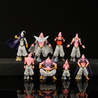 Dragon Ball Z Anime Figure DBZ Gk Majin Buu Fat Buu Double Headed Action  Figure Statue Dolls Collectible Toys Christmas Gifts