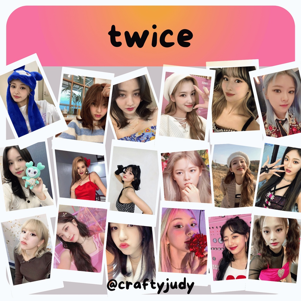 Twice KPOP Print Sets | CRAFTYJUDY | Shopee Philippines