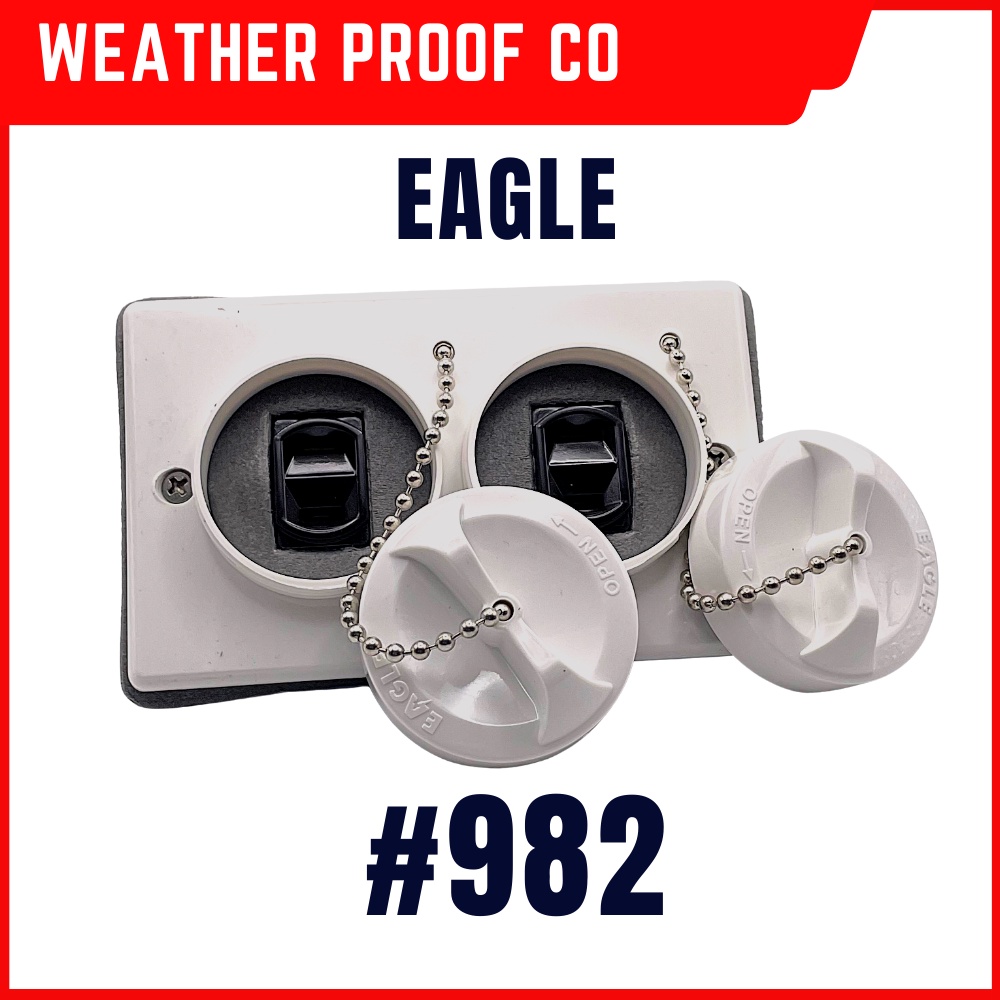 Eagle 982B Weather Proof Convenience Outlet (W982E) Shopee Philippines