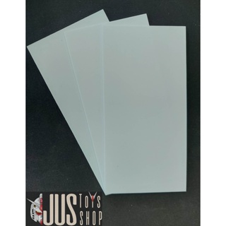 5pcs ABS Styrene Plastic Flat Sheet Plate 1mm x 200mm x 250mm White