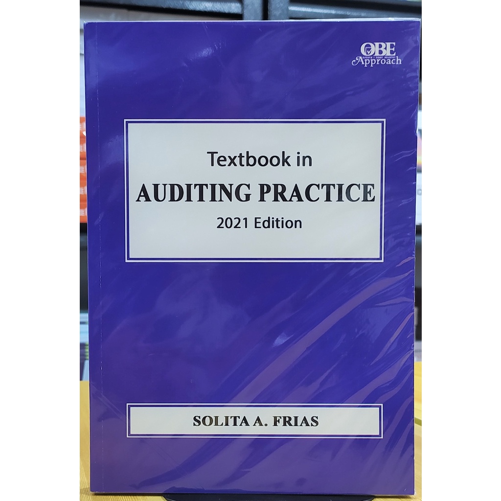 Textbook in Auditing Practice 2022 Edition by Solita A. Frias | Shopee ...