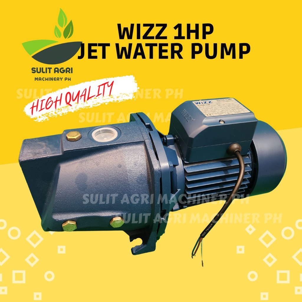 Wizz Jet Water Pump 1HP 1.5HP Shallow Self Priming Jet Matic Booster