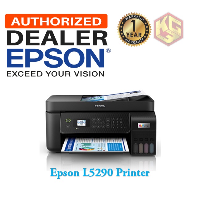 Epson L5290 A4 Wi-Fi All-in-One Ink Tank Printer | Shopee Philippines