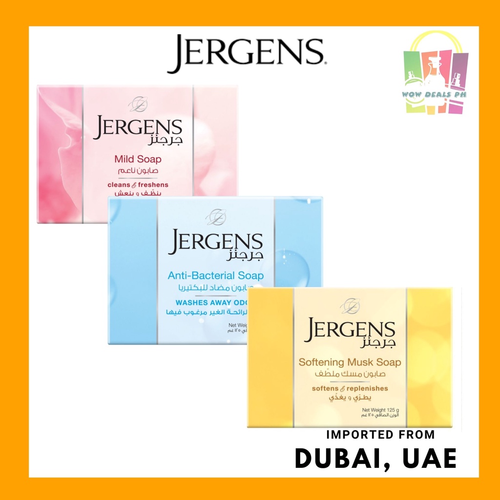 JERGENS Bath and Body Soap 125G (NEW PACKAGING) Shopee Philippines