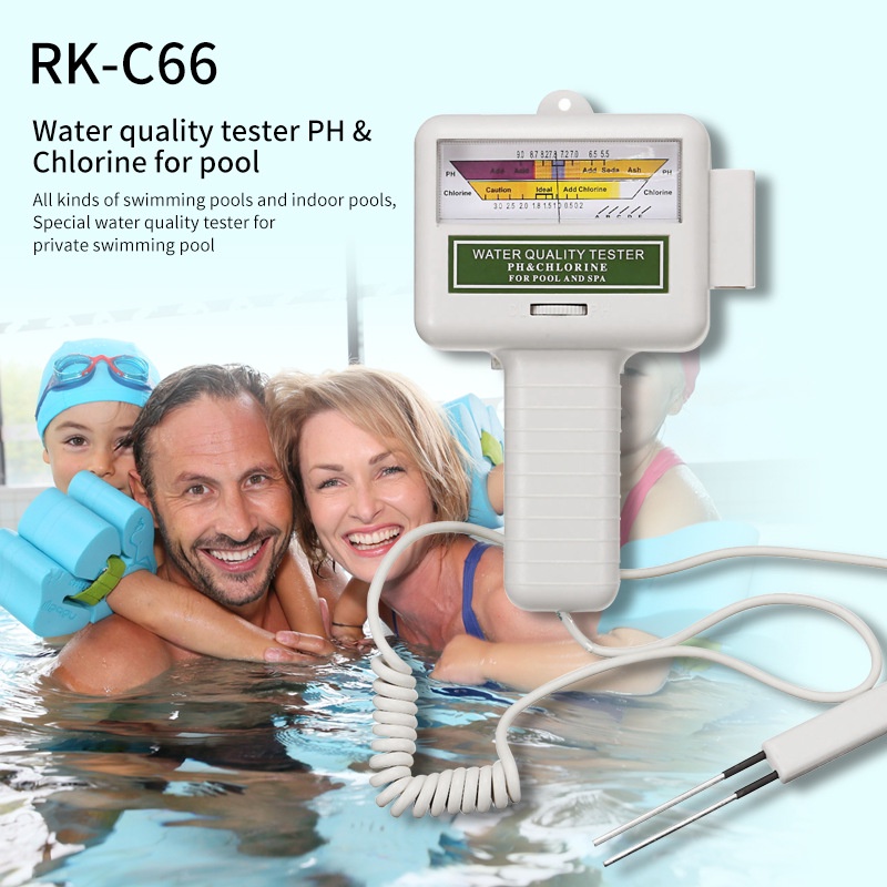 Portable Chlorine Tester Ph CL2 Tester For Swimming Pool Spa Water ...