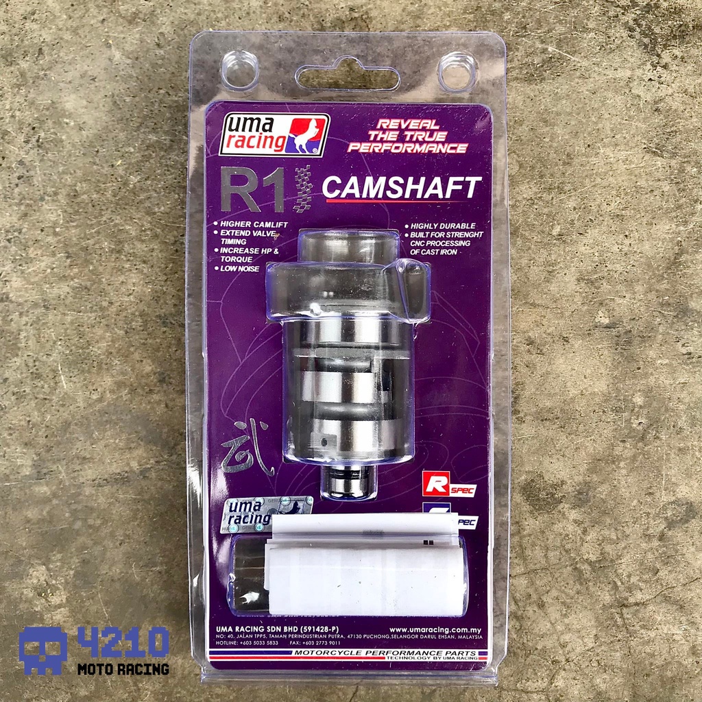UMA RACING R1 v.17 HIGH CAMSHAFT for YAMAHA SNIPER 150 Shopee Philippines