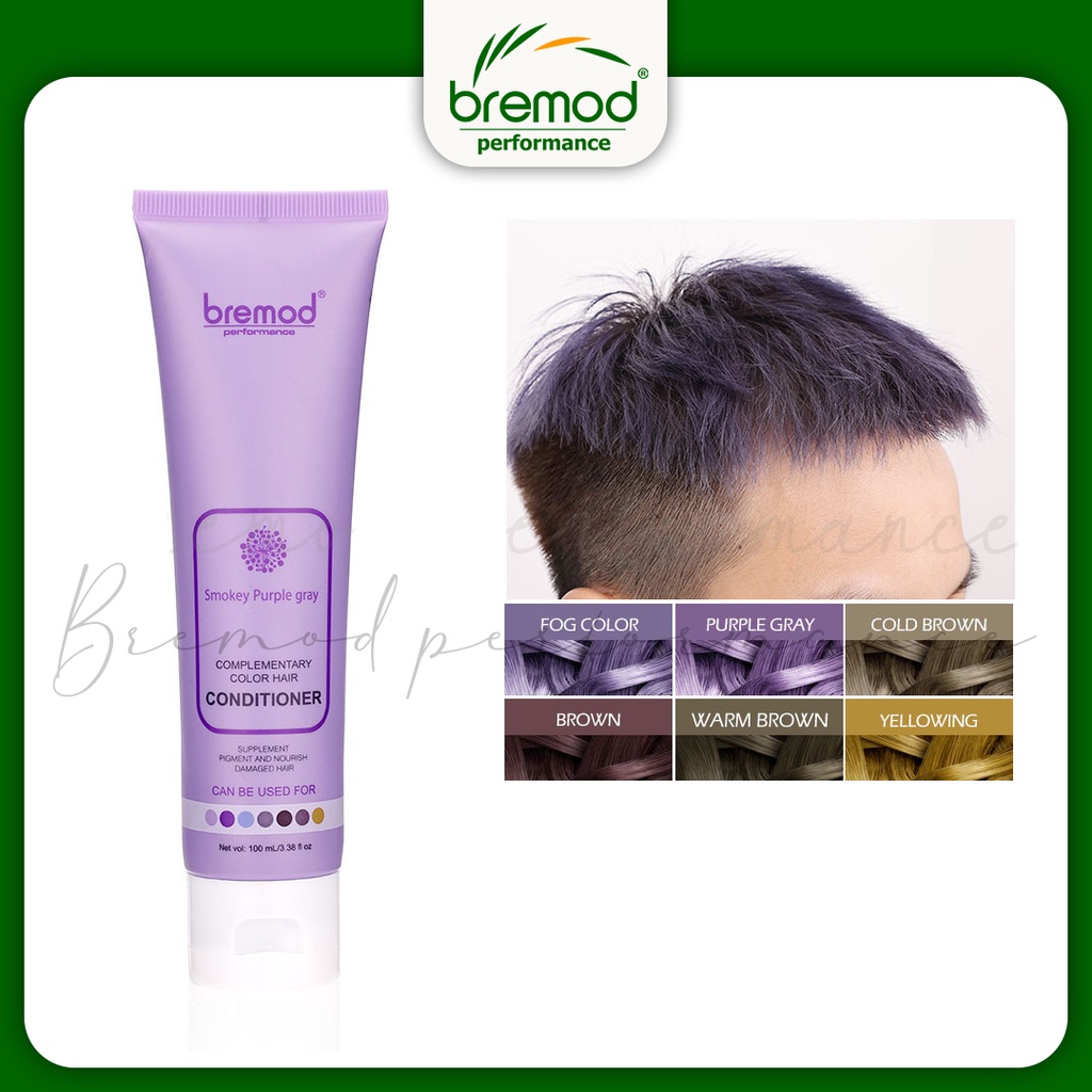 Bremod Complementary Hair color Conditioner Supplement Pigment Smokey