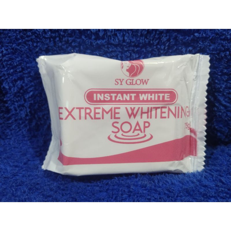 SY GLOW INSTANT WHITE EXTREME WHITENING SOAP 75G | Shopee Philippines