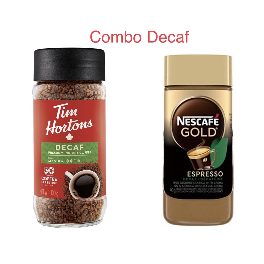 ALL DECAF Imported Decaffeinated Coffees From Various Brands [Instant