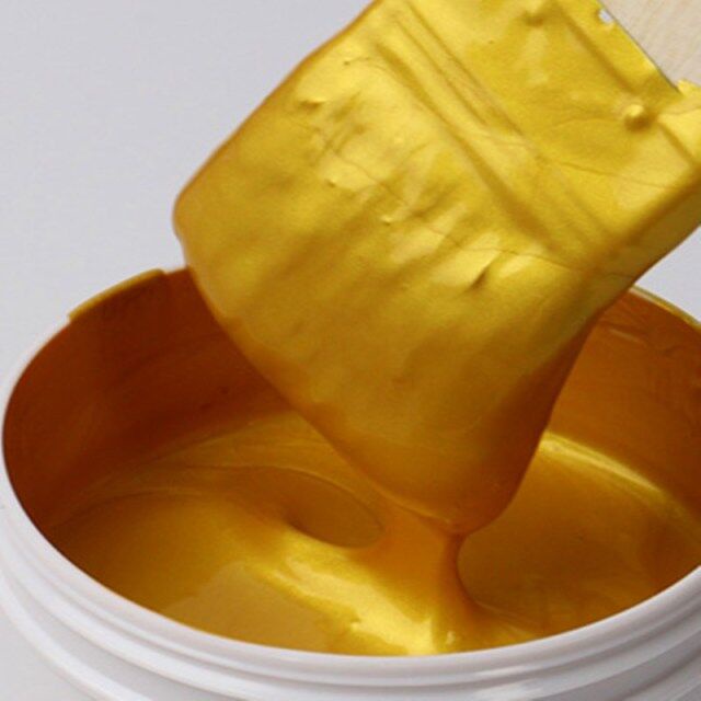 1kg Gold Paint for Metal, Metallic Gold Acrylic Paint Bronze paint ...