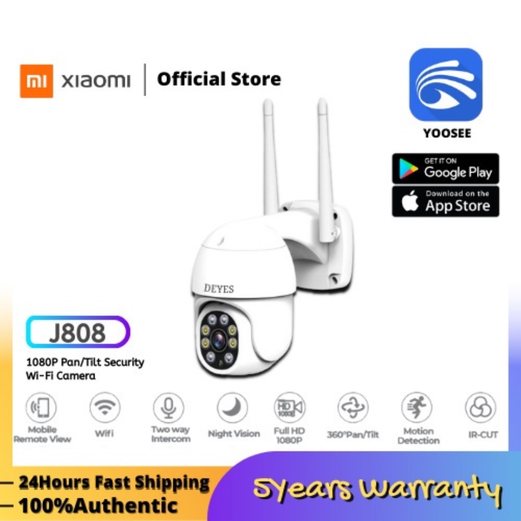 Xiaomi 360 Degree 1080P FHD WiFi Camera CCTV IP Security Cam IP66