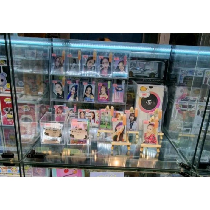 Acrylic Displayer Standee Toploader Photocards Display Case Collectible ...