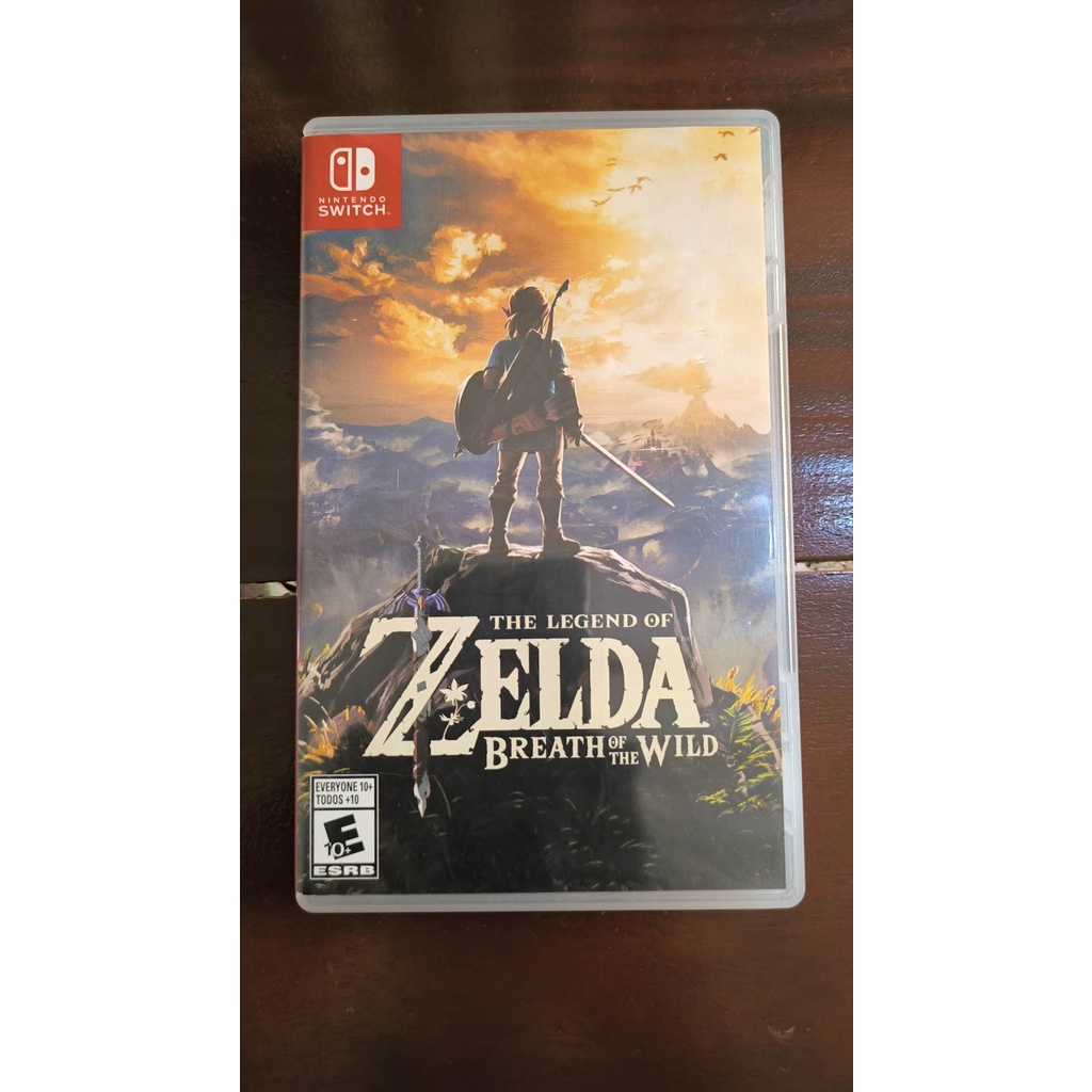 Nintendo Switch Game - The Legend of Zelda BOTW USED | Shopee Philippines