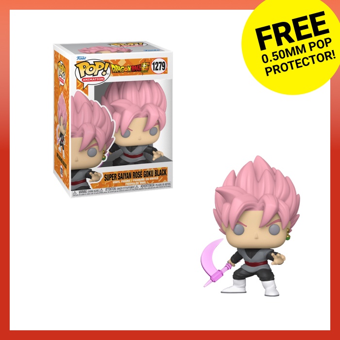 Dragon Ball Super Funko Pops Add Super Saiyan Rose Goku Black Exclusive