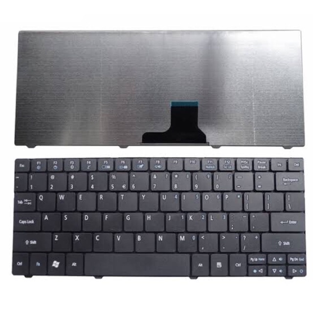 Power4Laptops UK Layout Black Replacement Laptop Keyboard Compatible With Acer Aspire 5738 - View #6