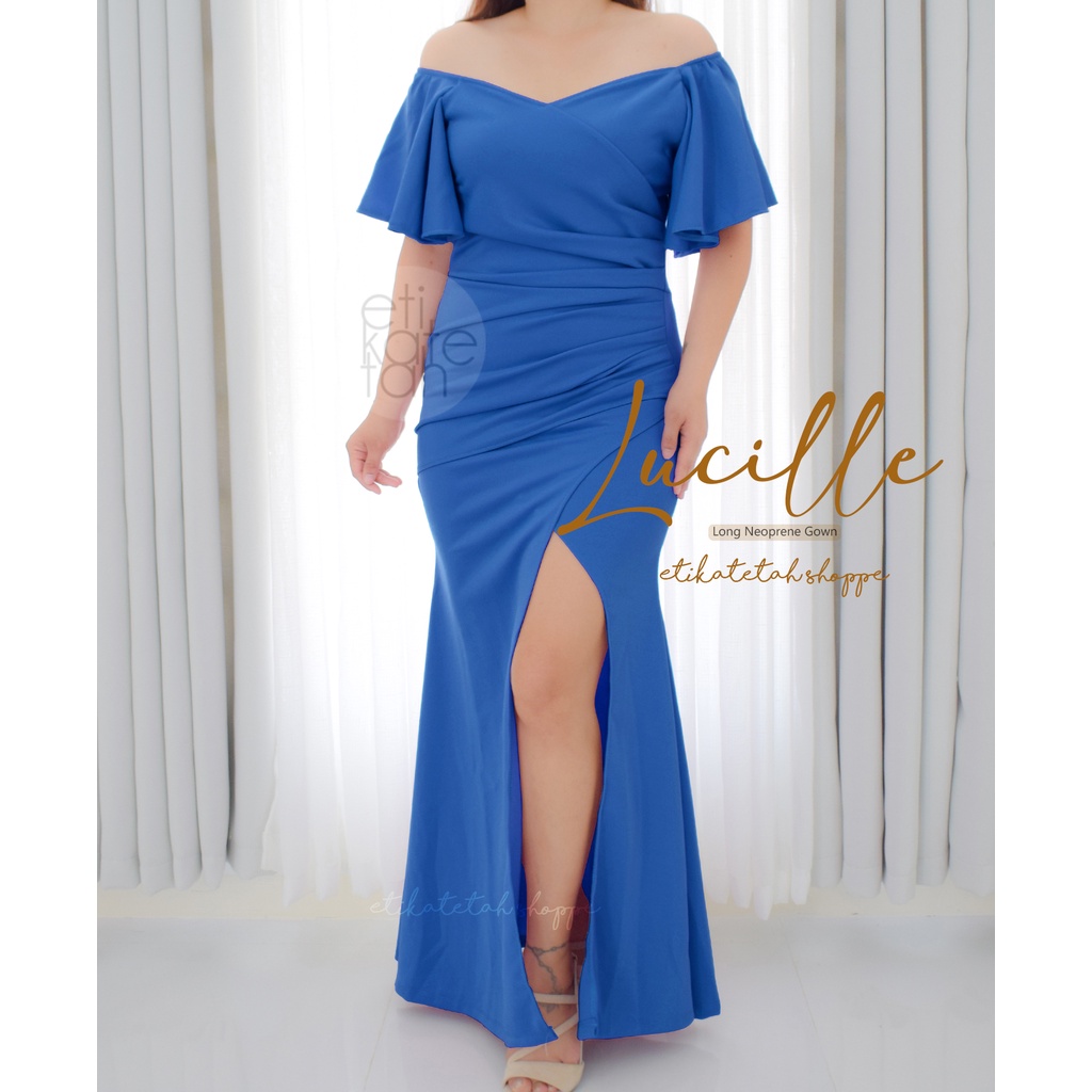 Lucille Gown - Frost Blue