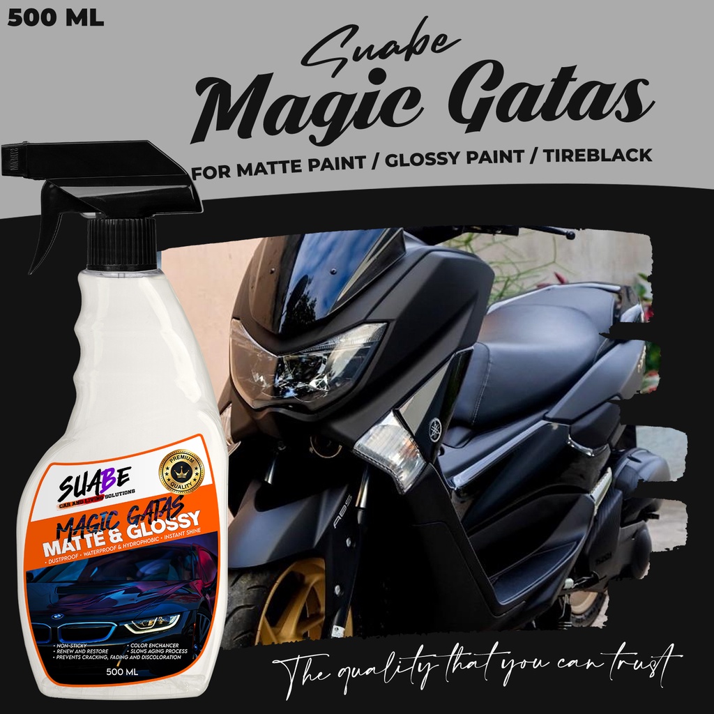Premium Magic Gatas 500ml - Non-Greasy All Purpose Cleaner Matte Paint ...