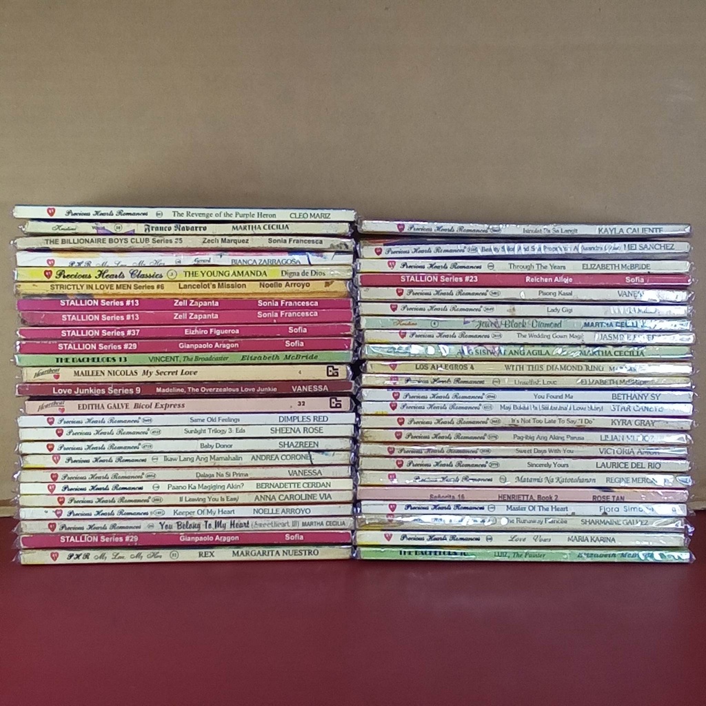 PB23 TAGALOG ROMANCE LOVE STORY NOVELS (Pre-loved) | Shopee Philippines