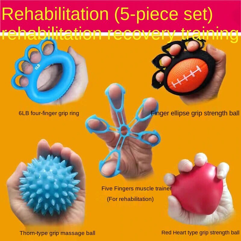 Grip Strength Ball Rehabilitation Training Stroke Hemiplegia Hand