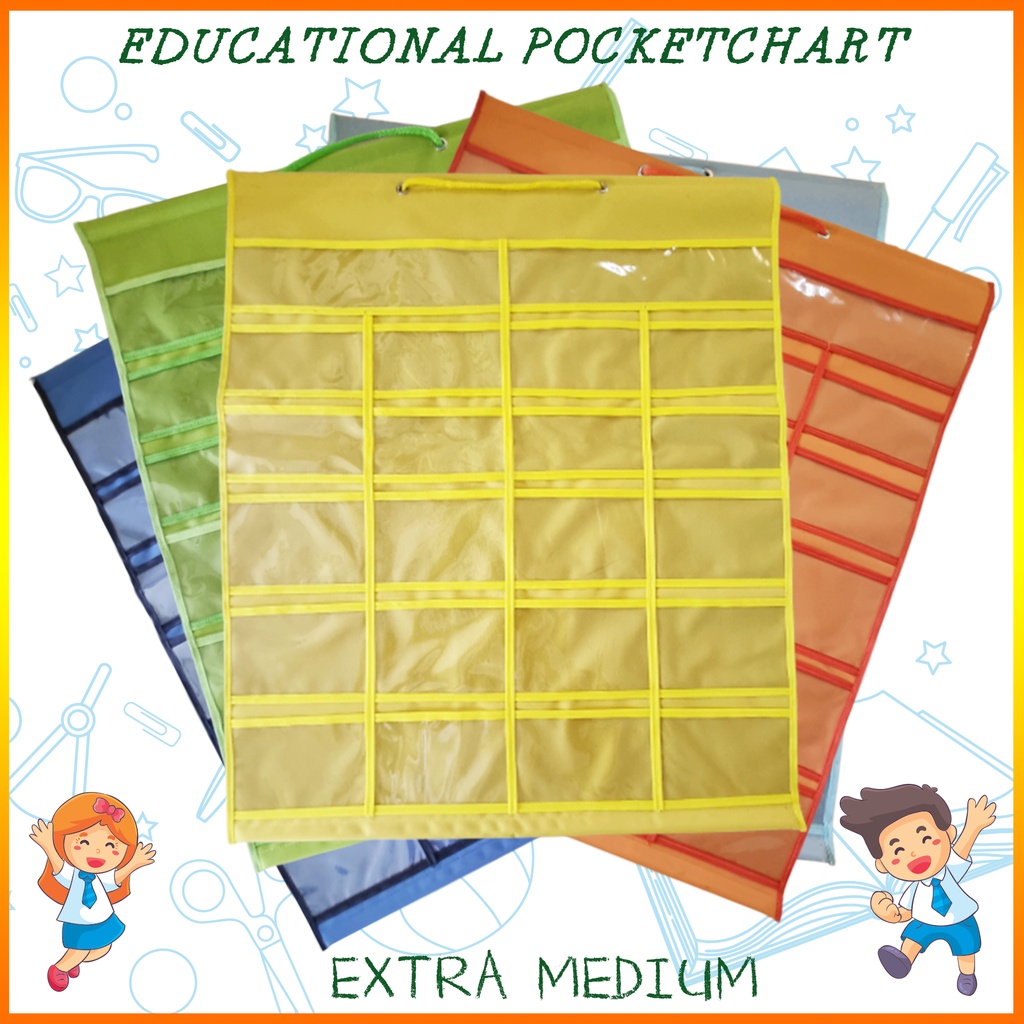 Organizer Pocket Chart - Extra Medium | Shopee Philippines