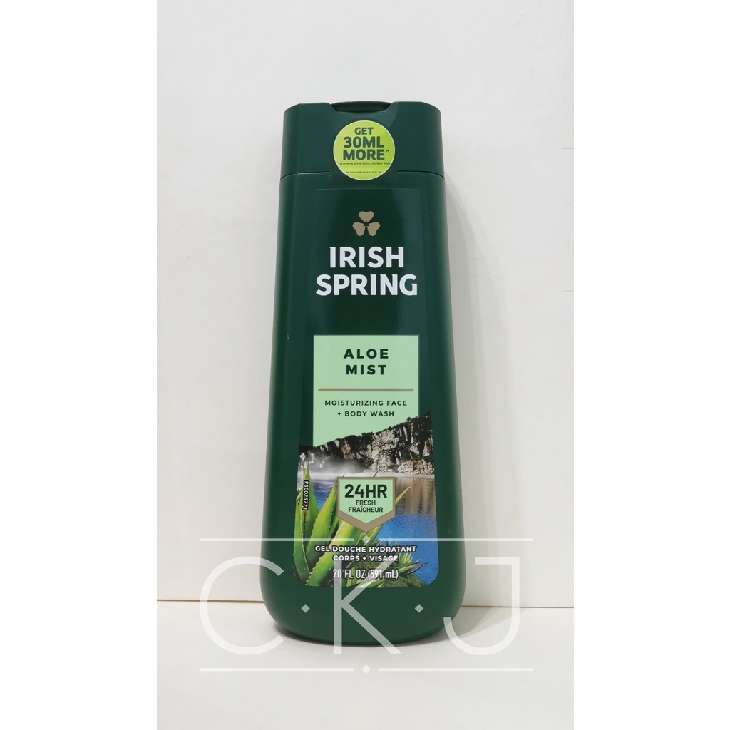 Irish Spring Body Wash (20oz = 591ml) | Shopee Philippines