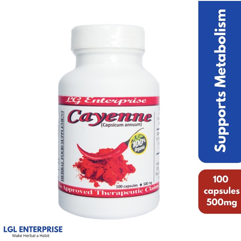 In stock Cayenne Boosts Metabolism Treats Psoriasis Natural Pain