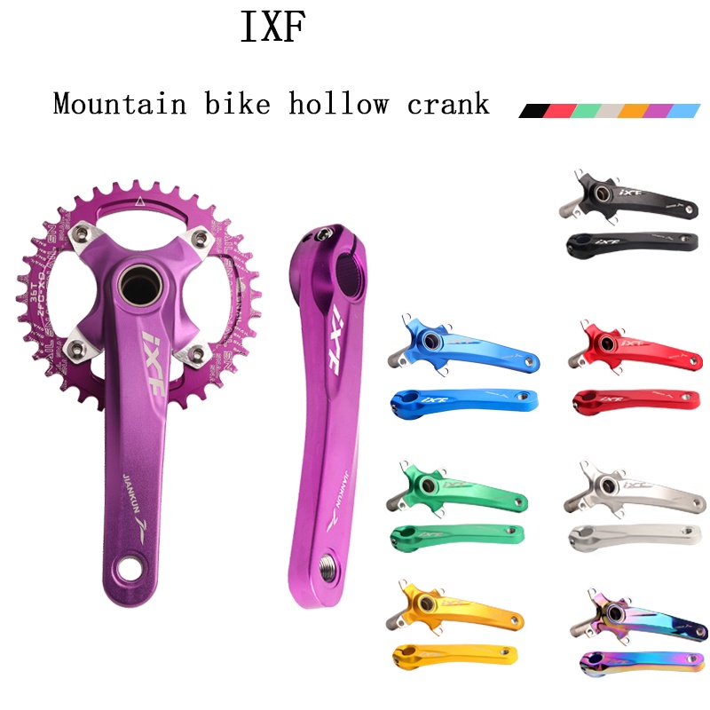 JIANKUN IXF Mountain Bicyle Cranks MTB Bike Crankset Integrated ...