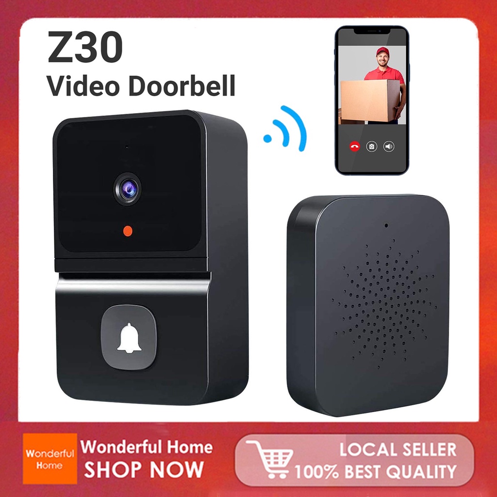 Z30 Smart Video WiFi Infrared Night Vision Security Alarm