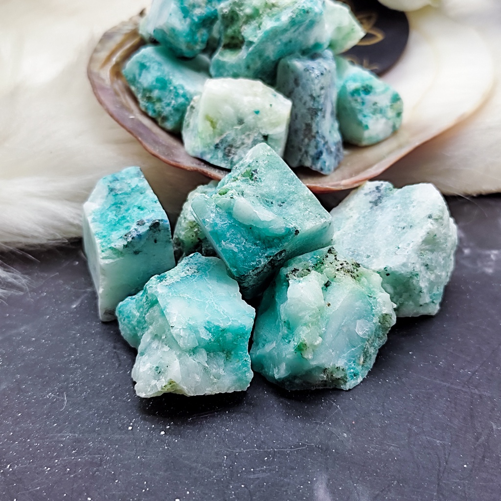 Phoenix Stone (Transformation and Renewal) Chrysocolla Quartz Blue ...