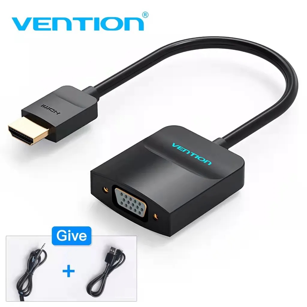 HOB Vention 42154 HDMI To VGA Adapter NO Audio Video Cable Converter ...