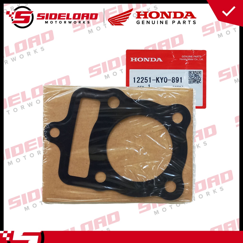 Honda TMX 155 Cylinder Head Gasket (100 Original) Shopee Philippines