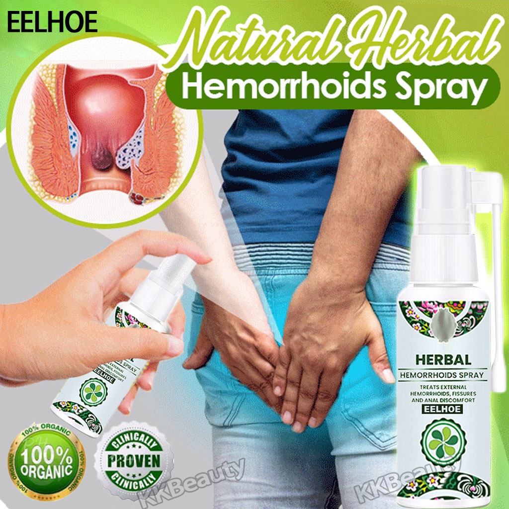 Herbal Hemorrhoids Spray Effective Hemorrhoids Remover Pain Relief Anti