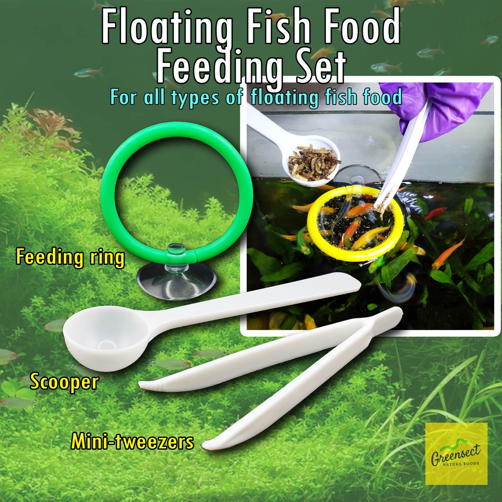 thumbnail image 2 of SunGrow Fsh Food Feedng Rng, Stop Water Turbulence From Washng Food & Floatng Plants Nto 2 of 10